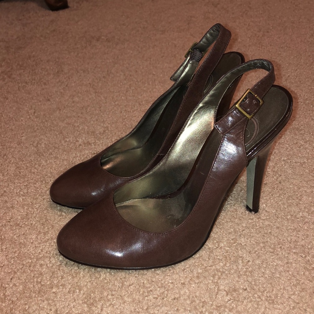 Jessica Simpson slingback heels